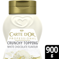 Carte D'Or Professional Dessert Topping Crunchy White Chocolate Flavour 900 g