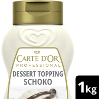 Carte D'Or Professional Dessert Topping Schokolade 1 x 1 kg - CARTE D'OR Dessert Topping Schoko hat die ideale Balance zwischen Kakao und Süße.