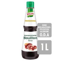 Knorr Professional Konzentrierte Bouillon Rind  1L - Abrunden in Perfektion: KNORR PROFESSIONAL Konzentrierte Bouillons und Fonds.