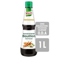 Knorr Professional Konzentrierte Bouillon Gemüse  1L - Abrunden in Perfektion: KNORR PROFESSIONAL Konzentrierte Bouillons und Fonds.