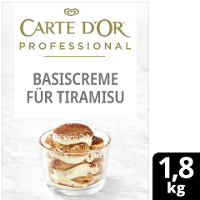 Carte D'Or Professional Basis für Tiramisu-Füllcreme 1,8 kg - 