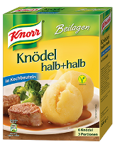 Knorr Beilagen Knödel Halb/Halb Knödel 3 Portionen  - 