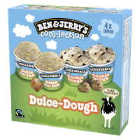 Ben&Jerry´s Dulce De-lish Cookie Dough Multipack 400ml - 