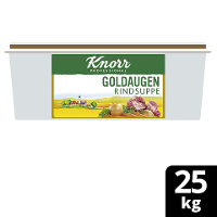 Knorr Professional Goldaugen Rindsuppe 25 KG Gastro - Knorr Goldaugen Rindsuppe – das österreichische Original.