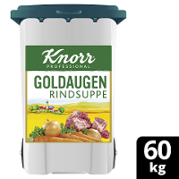 Knorr Professional Goldaugen Rindsuppe 60 kg Rollcontainer - Knorr Goldaugen Rindsuppe – das österreichische Original.