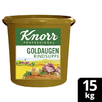 Knorr Professional Goldaugen Rindsuppe 15 kg - Knorr Goldaugen Rindsuppe – das österreichische Original.