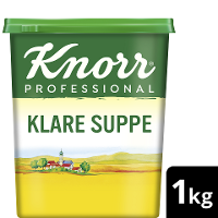Knorr Professional Klare Suppe rein pflanzlich 1 KG - Knorr Klare Suppe mit nachhaltig angebautem Gemüse – ideal für vegane und vegetarische Gerichte.