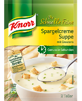 Knorr Die Schnelle Feine Spargelcreme Suppe 2 Teller - 