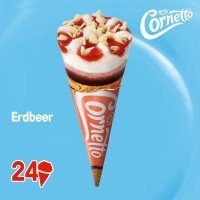 Cornetto Strawberry 1 x 120 ml - 