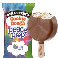 Ben & Jerry's Cookie Dough Peace Pop Eis am Stiel 80 ml - 