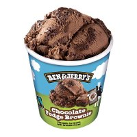 Ben & Jerry's Chocolate Fudge Brownie Eis Becher 465 ml - 