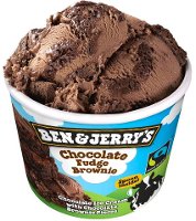 Ben & Jerry's Chocolate Fudge Brownie vegan Eis Becher 465 ml - 