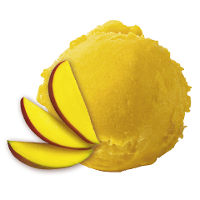 Carte D'Or Sorbet Mango Vegan Eis 2,4 Liter Eiswanne - 