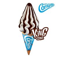 Cornetto King Cone Vanilla 1 x 260 ml - 