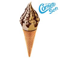 Cornetto Soft Caramel & Hazelnut Flavor 1 x 140 ml - 