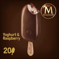 Magnum Yoghurt & Raspberry Eis am Stiel 100 ml - 
