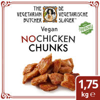 The Vegetarian Butcher - NoChicken Chunks - Veganes Geschnetzeltes auf Soja-Basis 1,75 kg