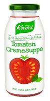 Knorr Tomaten Cremesuppe für die schnelle Mahlzeit im Glas mit 100% natürlichen Zutanten 450 ml - 
