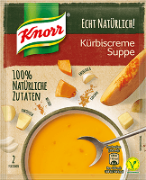 Knorr Echt Natürlich Kürbiscreme Suppe 2 Portionen - 