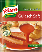 Knorr Feinschmeckersauce Gulasch Saft 375ml Beutel - 