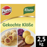 Pfanni Knorr Kartoffelteig-Gekochte Klöße 2,5 kg - 