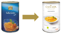 Carte D'Or Professional Gelbe Grütze 1,85 kg - 