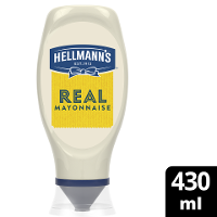 Hellmann's Real Mayonnaise 430 ml Squeezer - Hellmann’s REAL Mayonnaise – authentischer Mayo-Geschmack seit 1913.