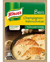 Knorr Basis Champignon- Rahmschnitzel 3 Portionen - 