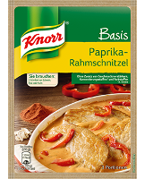 Knorr Basis Paprika-Rahmschnitzel 3 Portionen - 