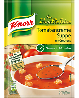 Knorr Die Schnelle Feine Tomatencreme Suppe 2 Teller - 