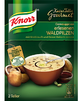 Knorr Kaiserteller Gourmet Erlesene Waldpilz Cremesuppe 2 Teller - 