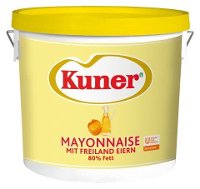 Kuner Mayonnaise 80% Fett 15 KG - 