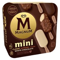 Magnum Mini Mix Classic, Almond, White Chocolate Eis am Stiel 10 x 55 ml - 
