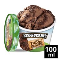 Ben & Jerry's Chocolate Fudge Brownie Vegan Eis Becher 100 ml - 