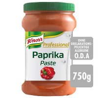 Knorr Professional Gewürzpaste Paprika 750 g - KNORR PROFESSIONAL Gewürzpasten sind immer sofort einsetzbar.