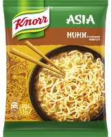 Knorr Noodle Express Huhn Asia Nudeln 1 Portion - 