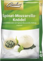 Caterline Kartoffelknödel mit Spinat-Mozzarella-Füllung 3 KG (30 Stk. á ca. 100 g) - 