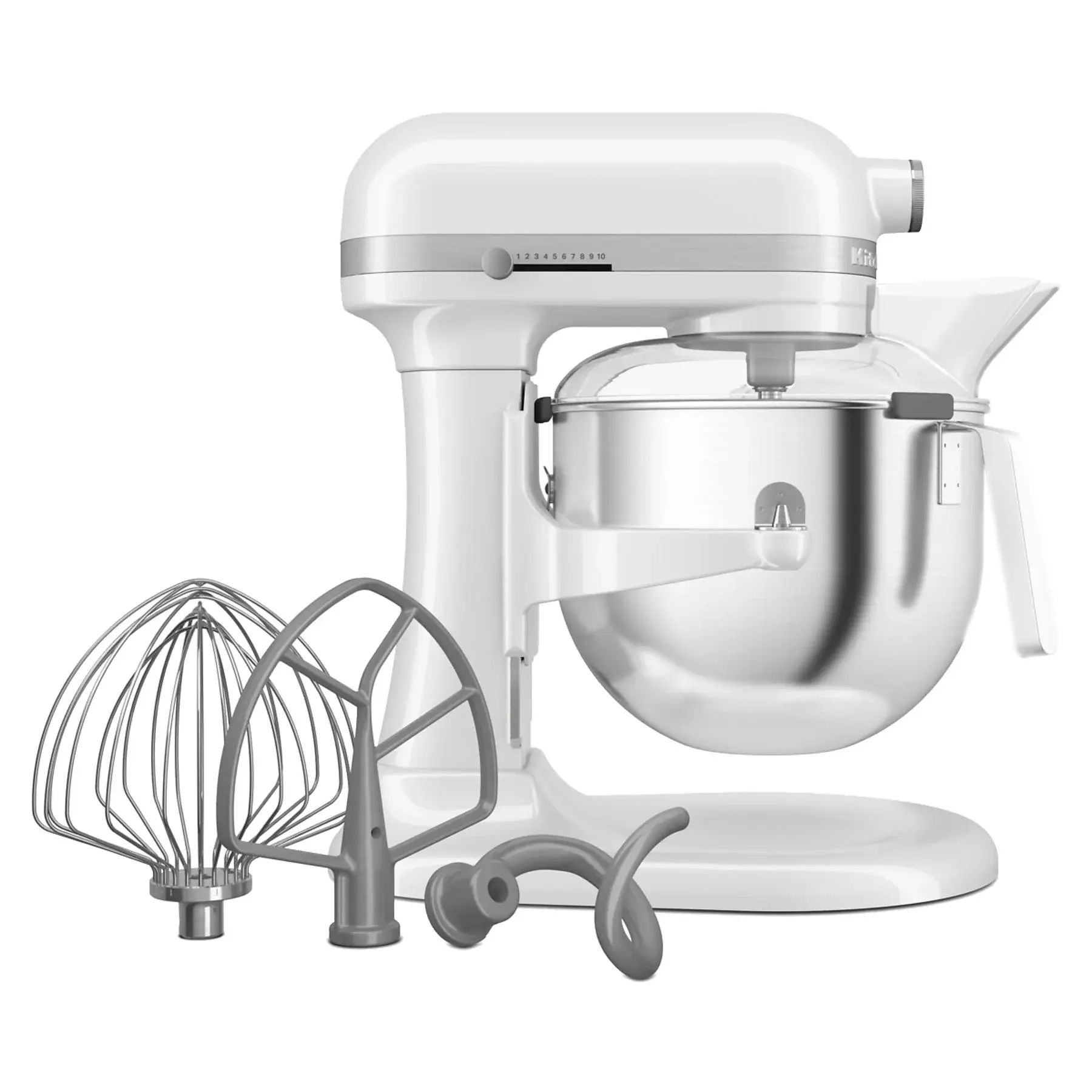 KITCHEN AID Küchenmaschine HEAVY DUTY, 6,6L - weiß - 