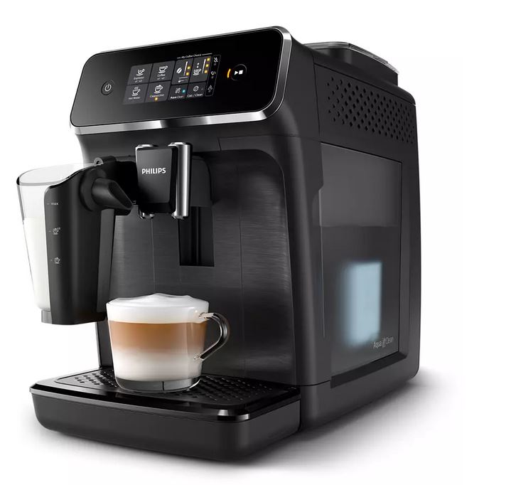 PHILIPS Kaffeevollautomat Series 2200 mit LatteGO Milchsystem - 