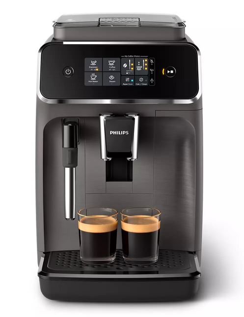 PHILIPS Kaffeevollautomat Series 2200 mit Milchaufschäumer - 