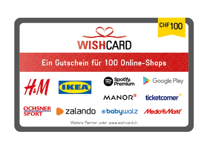 Wertgutschein WISHCARD - 