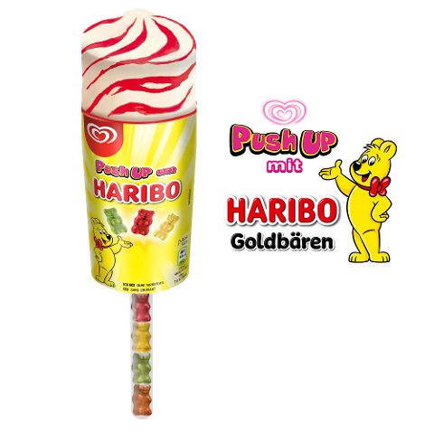 Lusso Push Up HARIBO Glace 1 x 85 ml - 