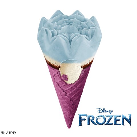 LUSSO Disney Frozen Snowflake Cone 73 ml - 