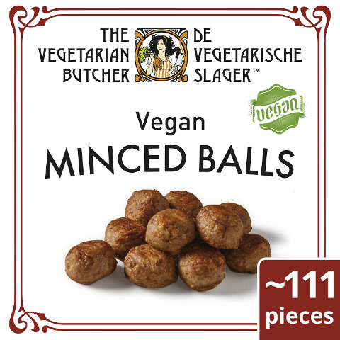 The Vegetarian Butcher - Vegan Minced Balls - Vegane Hackbällchen auf Pflanzenprotein-Basis 2 kg - 
