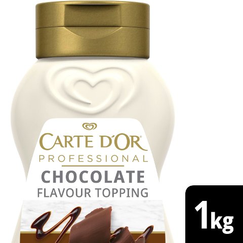 Carte D'Or Professional Dessert Topping Schokolade 1x1 kg - Carte D'Or Professional Topping Schokolade - hilft Dir ein unverwechselbares Finish zu kreieren.