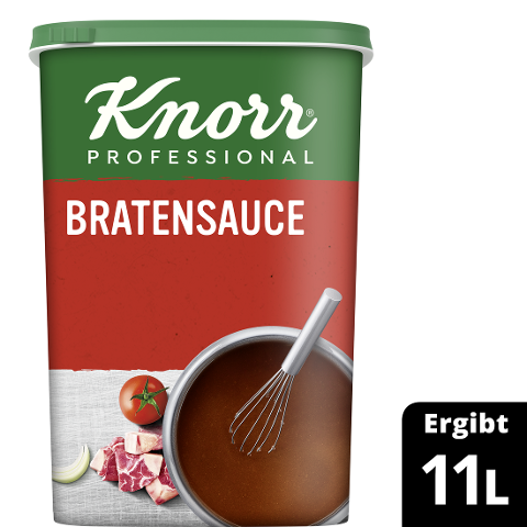 Knorr Bratensauce 1,1kg - KNORR Bratensauce - mit authentischem Fleischgeschmack.