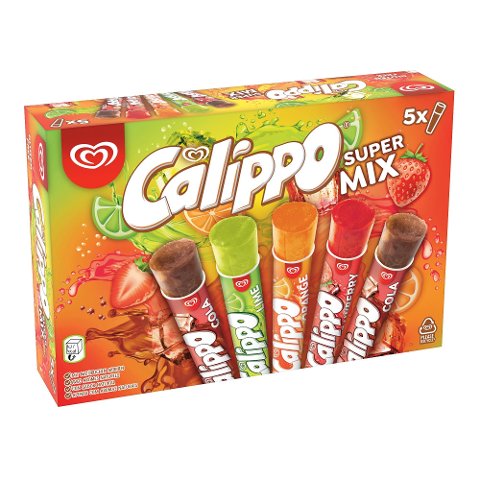 Lusso Calippo Super Mix 5 x 105 ml - 