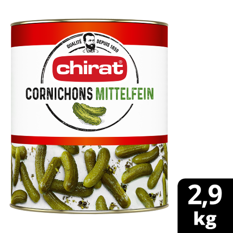 Chirat Cornichons mittelfein 3/1 Dose  - 