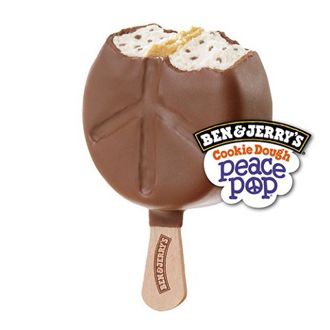 BEN & JERRY'S Cookie Dough Peace Pop Stick 80ml - 