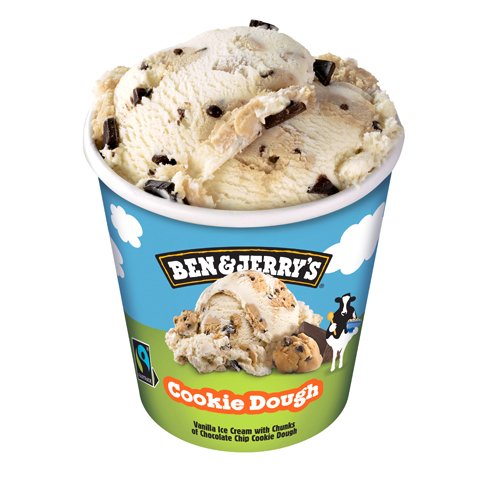 BEN & JERRY'S Cookie Dough 465 ml - 